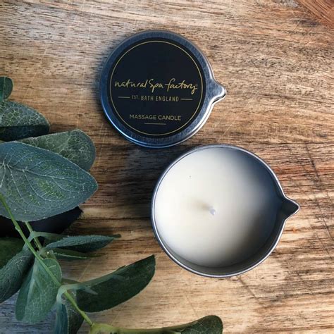 Honey Massage Candle By Natural Spa Factory Notonthehighstreet Com