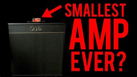 The Smallest Guitar Amp Ever Youtube