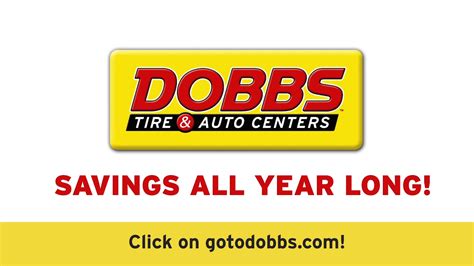 Go To Dobbs Tire And Auto Centers For Savings All Year Long YouTube