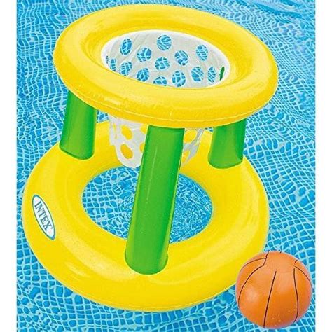 Intex Floating Hoops 3 Incl Inflatable Pool Hoop And Basketball