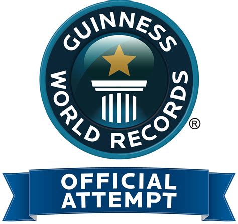 It consisted of one hundred ninety seven pages. Guinness World Record Logo PNG Transparent Images | PNG All