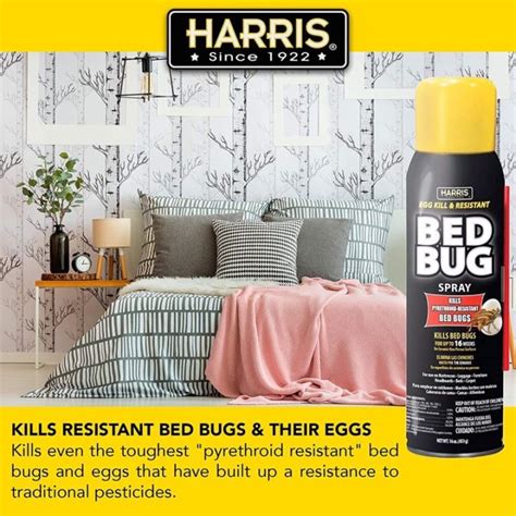 Bed Bug Spray Bed Bug Killer Harris Egg Kill And Resistant Bed Bug Spray
