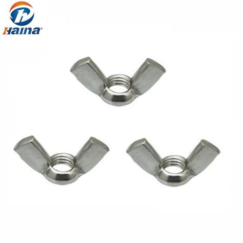 China Formwork Forged Stainless Steel Lock Wing Nut Butterfly Nut