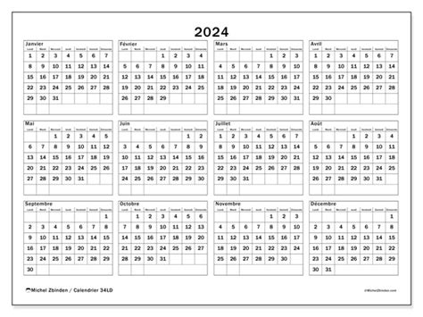 Calendrier Annuel 2024 2024 à Imprimer Hatti Koralle