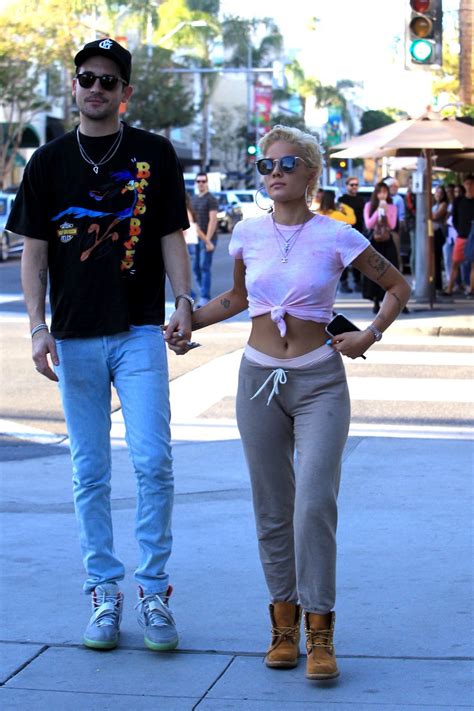Gillum released an ep with guatemalan dj carnage called step brothers on march 27, 2017. Halsey and G-Eazy Leaving Il Pastaio in Beverly Hills ...