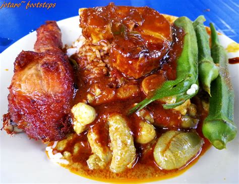 Nasi kandar spread, ibrahim maju restaurant off jalan sungai besi. Footsteps - Jotaro's Travels: YummY! - Penang Nasi Kandar ...