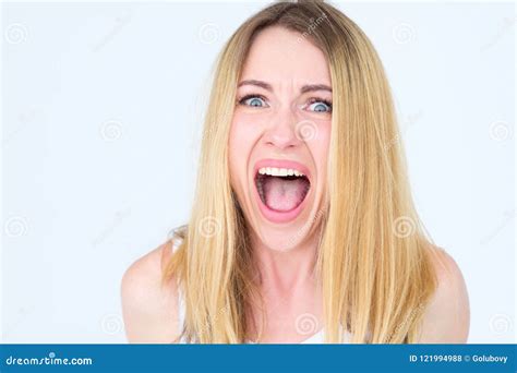 Girl Screaming Drawing