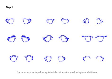 Now it covers basic eye construction, eye placement, coloring, emotions. Learn How to Draw Anime Eyes - Female (Eyes) Step by Step : Drawing Tutorials