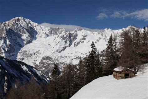 Monte Bianco Winter Hike 2 Days Snowshoeing Trekking Alps