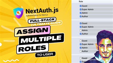 Next Js Authentication Assign Multiple Roles To User Pagination Mongodb Nextauth Youtube