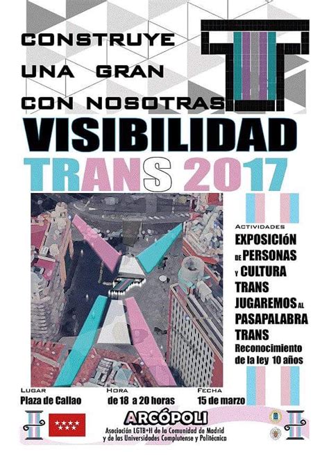 Día De La Visibilidad Transexual Accion En Red Madrid