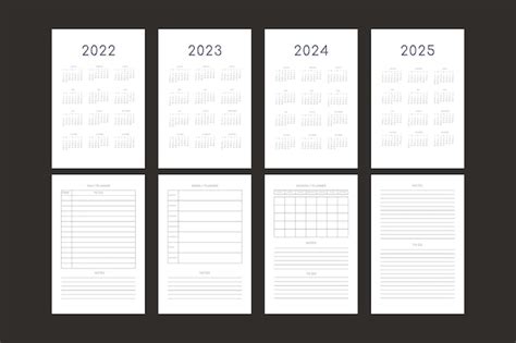2022 2023 2024 2025 Kalendarz I Dzienny Tygodniowy Miesięczny Osobisty