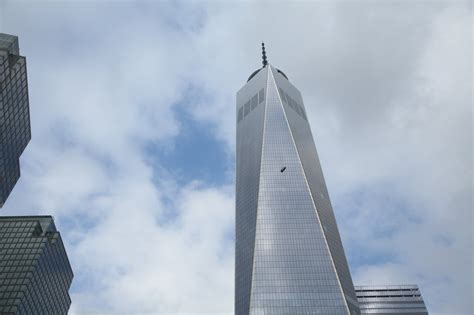Peril And Daring At 1 World Trade Center As Window Washers Are