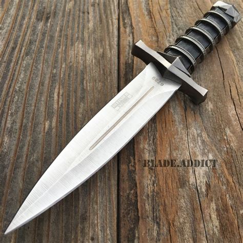 11 Dark Assassin Stainless Steel Medieval Short Sword Dagger W Sheath