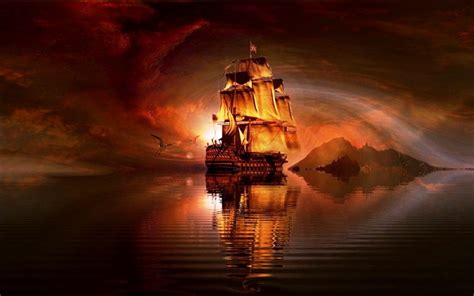 Download Pirate Ship Awesome Hd Desktop Wallpaper Exclusive By