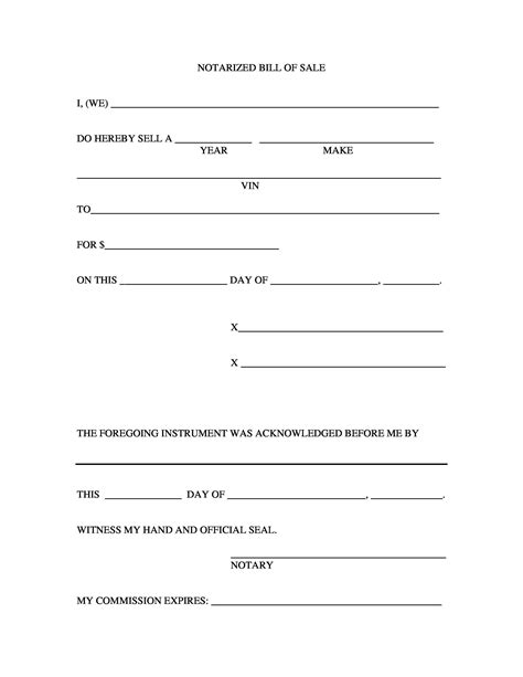 If you want to customize the form, we recommend that you should download the word template and load it into microsoft word application. 45+ Fee Printable Bill of Sale Templates (Car, Boat, Gun ...