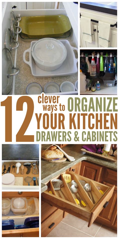 How To Organize Kitchen Cabinets And Drawers Kitchen Organization How