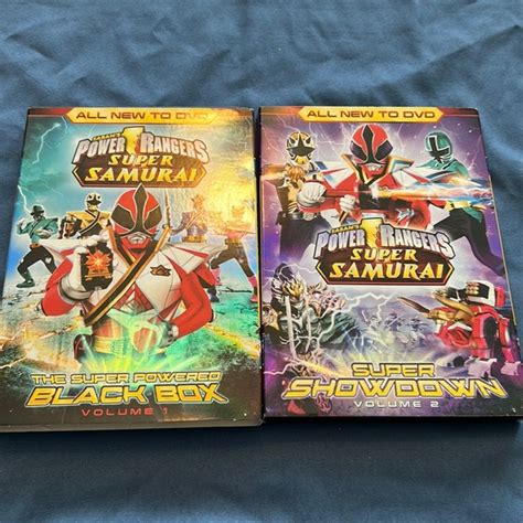 Power Ranger Media Power Rangers Super Samurai Vol Black Box Vol