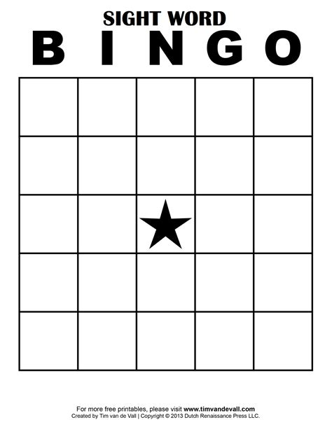 Blank Bingo Template Tims Printables Free Bingo Patterns Printable