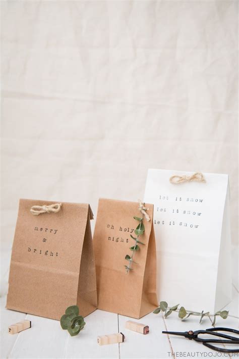 Revisiting The Basics Stylish Ways To Wrap Ts In Brown Paper