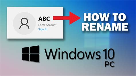 How To Change Usernamecomputer Name In Windows 10changing Account