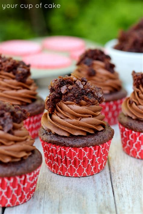 Brownie Batter Cupcakes Recipe Chefthisup