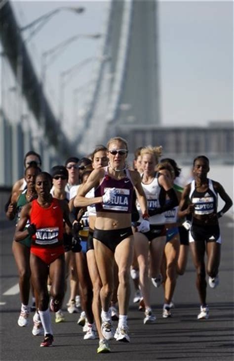 Paula Radcliffe The Womens World Record Holder In The Marathon Paula