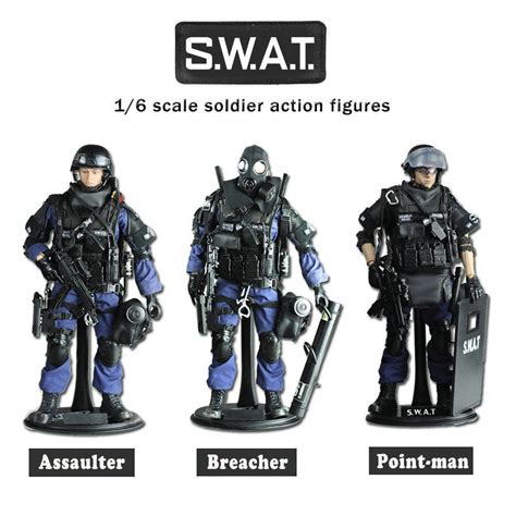 Swat Action Figures In 2021 Swat Action Figures Toy Soldiers