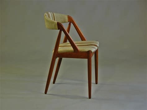 Dining Chair Model 31 In Teak And Fabric Kai Kristiansen 1960s