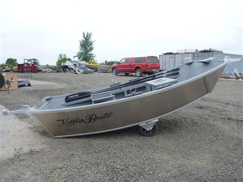Small Aluminum Fishing Boat White Water Prams Made By Koffler Boats