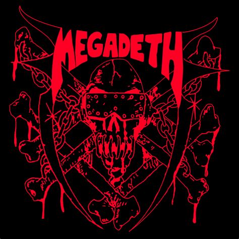 MEGADETH LOGO Heavy Metal Music Megadeth Thrash Metal