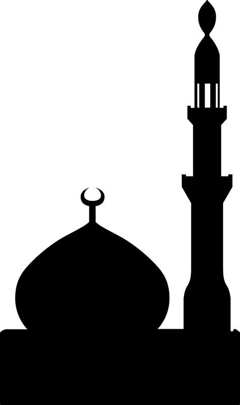 Logo Kubah Masjid Vector Gambar Amira