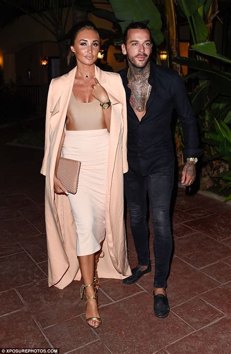 Megan Mckenna Puts On A Loved Up Display With Pete Wicks During