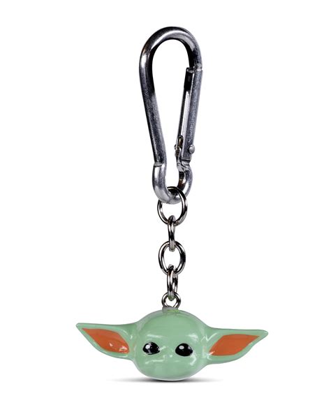 Baby Yoda The Mandalorian 3d Keychain Horror