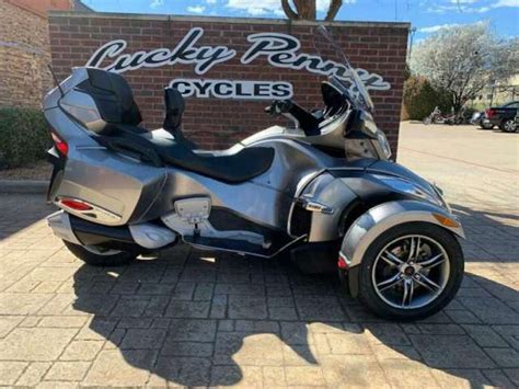 2012 Can Am Spyder Rt S Se5 Pure Magnesium Metallic Used For Sale