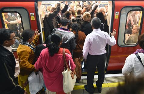 In Pictures Tube Strike Causes Chaos For Commuters Metro News