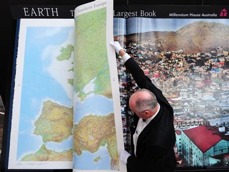 Worlds Largest Atlas Published By St Ives Millennium House On Display