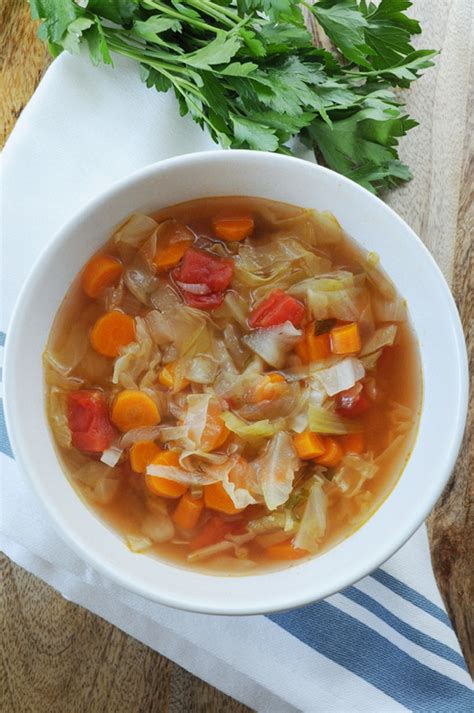 7 Day Detox Cabbage Soup Lizzy Loves Food