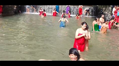Open Holy Bath Ganga Snan Salinadi Mela Bathing 2023 2079 Youtube