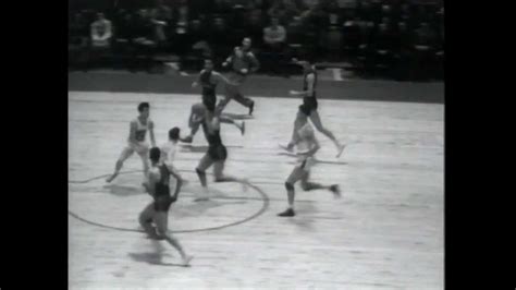 The First Basket In Nba History Youtube