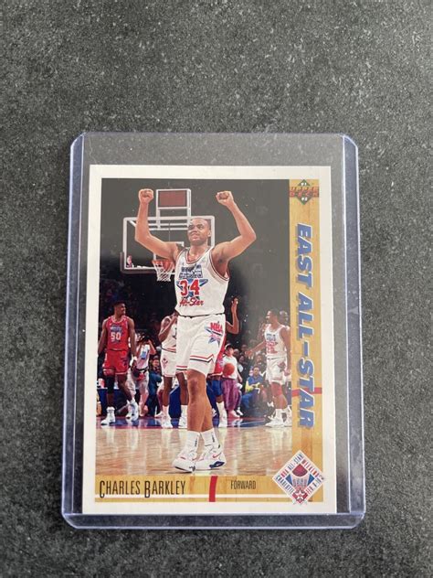 1991 Upper Deck Basketball Charles Barkley East All-Star Card #70 | eBay