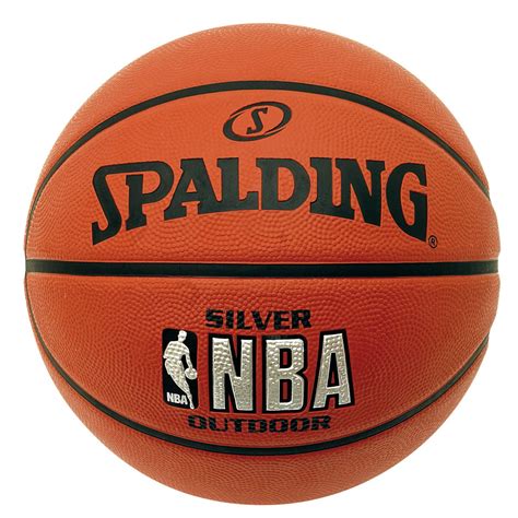 Spalding Nba Silver Outdoor Basketball