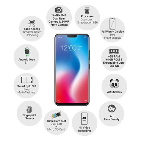 Mobile phone prices at mobilemall.pk are updated according to the local mobile brands (samsung, huawei, oppo, realme, vivo, xiaomi, nokia. Vivo V9 Full Specifications Appear on Official Site Ahead ...