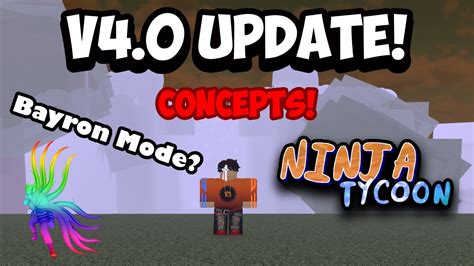 Ninja Tycoon V4 0 Update Concepts Roblox Youtube