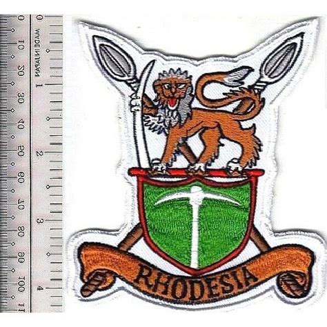 Rhodesia Army Rhodesian Defence Force Rdf National Army Crest Insignia