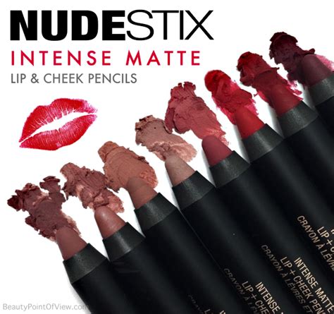 Nudestix Intense Matte Lip And Cheek Pencils Beauty Point Of View