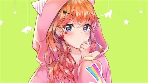 Anime Hoodie Girl Wallpapers Top Free Anime Hoodie Girl Backgrounds