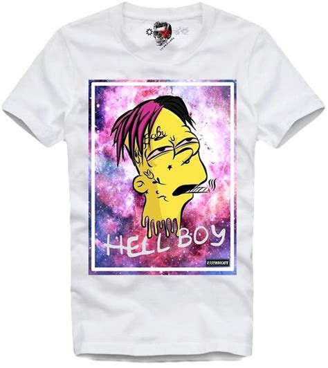 E1syndicate T Shirt Lil Peep Hellboy 4408 E1syndicate Japan Official