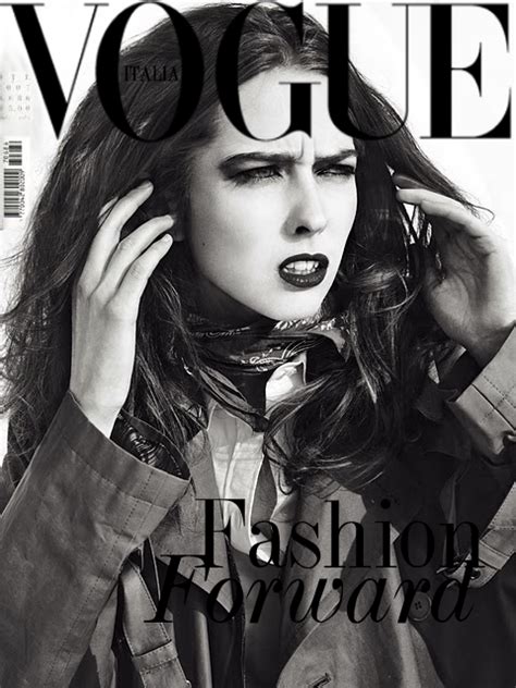 Ann Ganadora De Amnt Cicle15 En Portada De Vogue Italia High Fashion