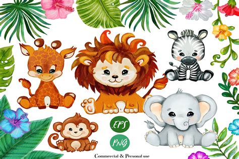 Free Printable Jungle Animals
